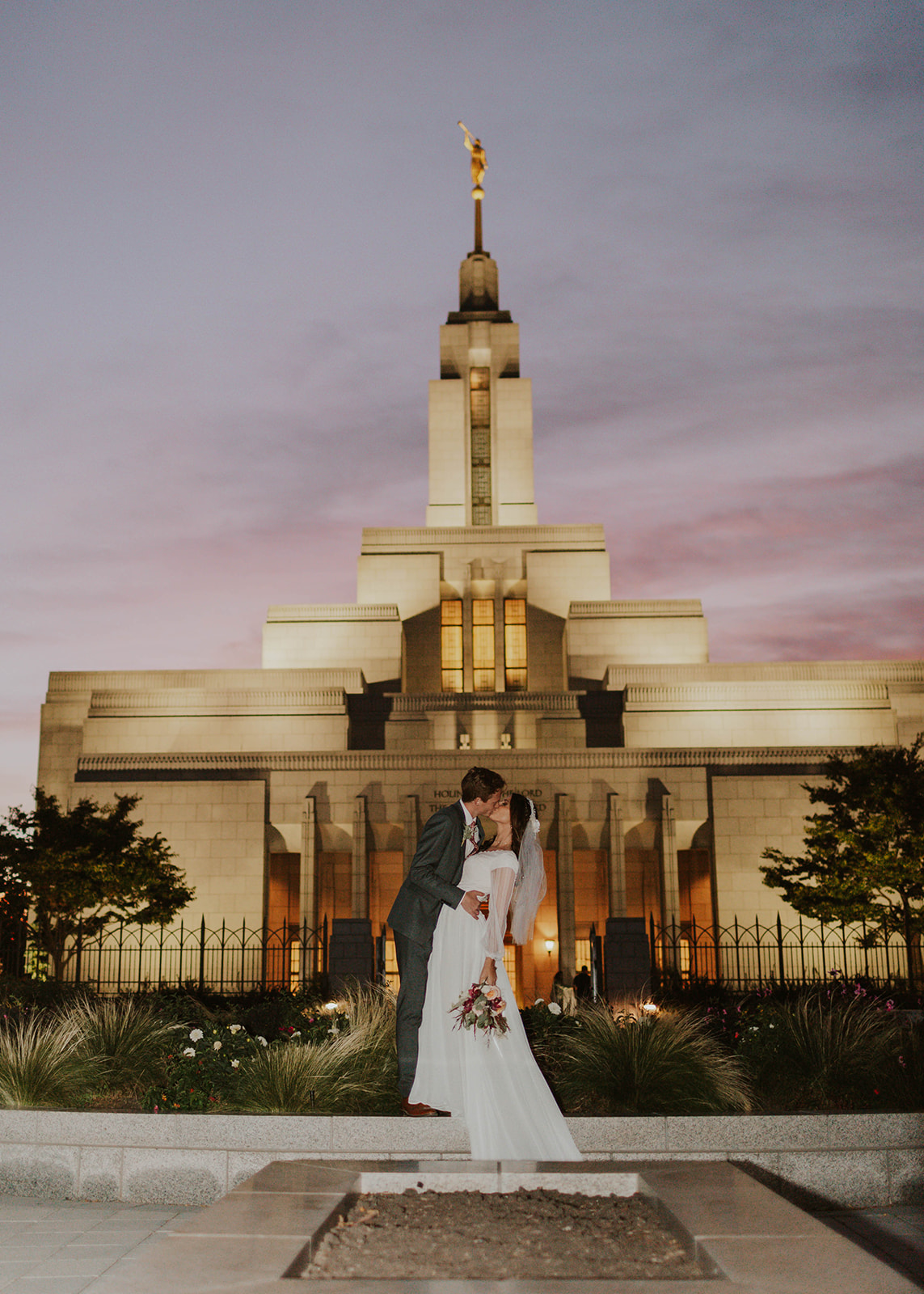 Draper temple september wedding | Hayden and Megan